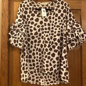 Leopard Print Top
